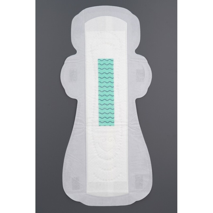 FRISS Sanitary Napkin, 4шт Friss Прокладки ночные с турмалином и наносеребром, 5 капель