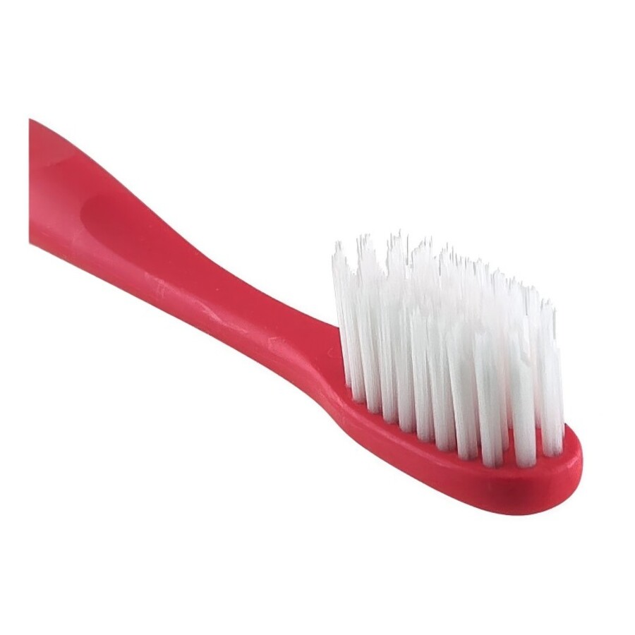 DENTAL CARE Nano Silver Pectrum Toothbrush, 1шт Dental Care Щетка зубная c наночастицами серебра и двойной щетиной, средней жесткости и мягкой, цвет красный