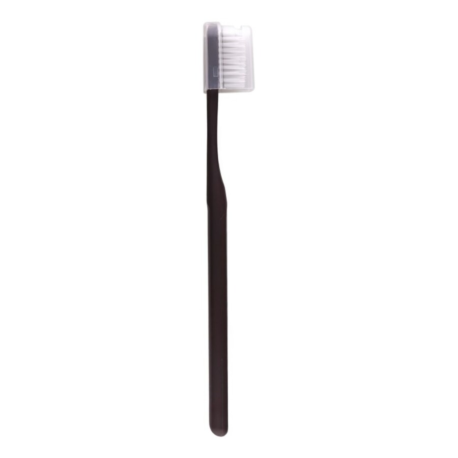 DENTAL CARE Nano Silver Pectrum Toothbrush, 1шт Dental Care Щетка зубная c наночастицами серебра и двойной щетиной, среднй жесткости и мягкой, цвет темно-коричневый