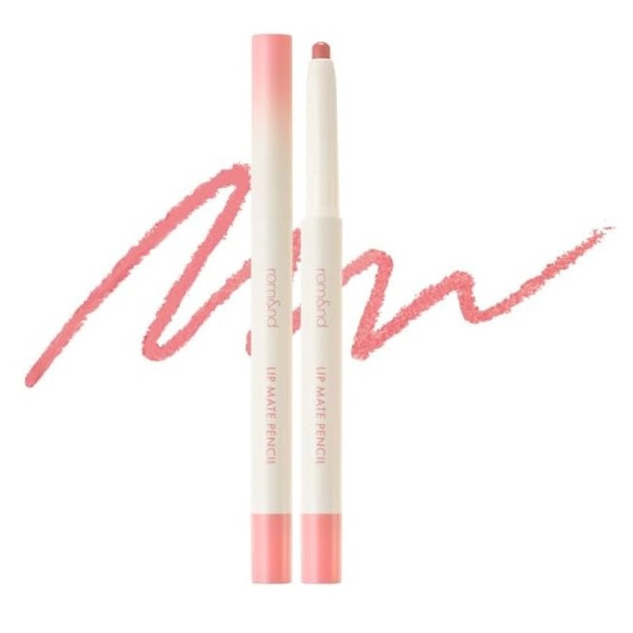 ROM&ND Lip Mate Pencil 02 Dovey Pink, 0.5гр. Rom&nd Карандаш для губ №02, нежно-розовый нюд