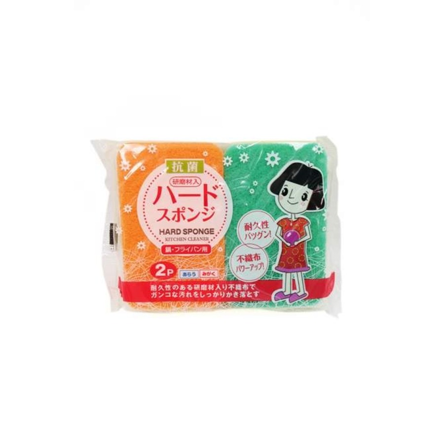 OKAZAKI Hard Sponge, 2шт Okazaki Губка кухонная, жесткая