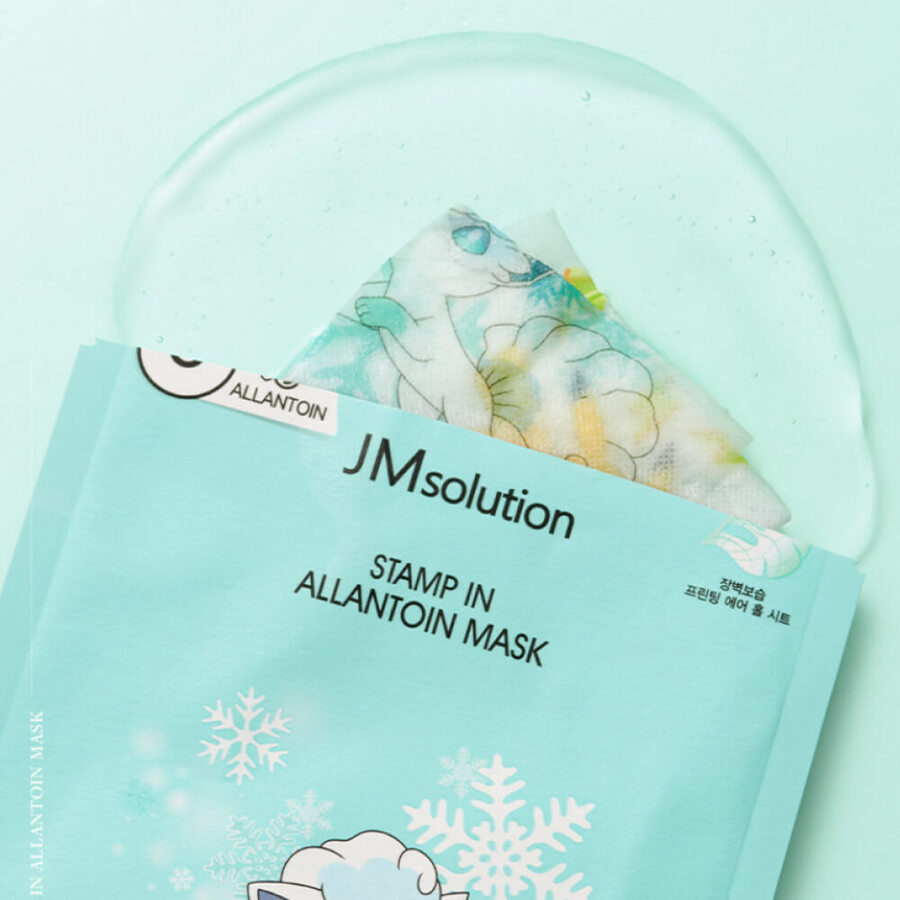 JM SOLUTION Stamp In Allantoin Mask Pokemon, 30мл JMsolution Маска тканевая с аллантоином