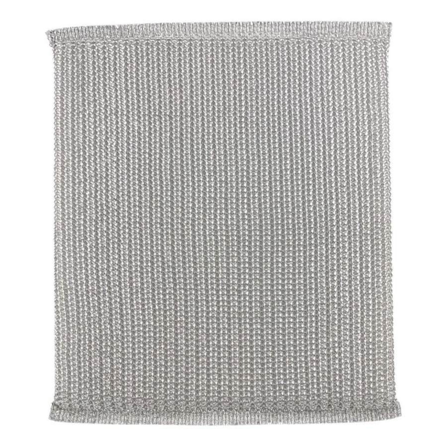 INSAN Silver Yarn Scrubber, 10шт. Insan Губка-скраббер для мытья посуды с волокнами из нержавеющей стали