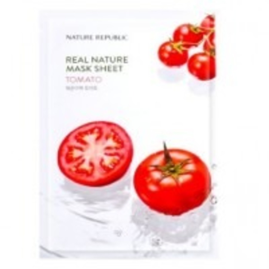 NATURE REPUBLIC Real Nature Mask Sheet Tomato, 23мл. Nature Republic Маска для лица тканевая с экстрактом томата