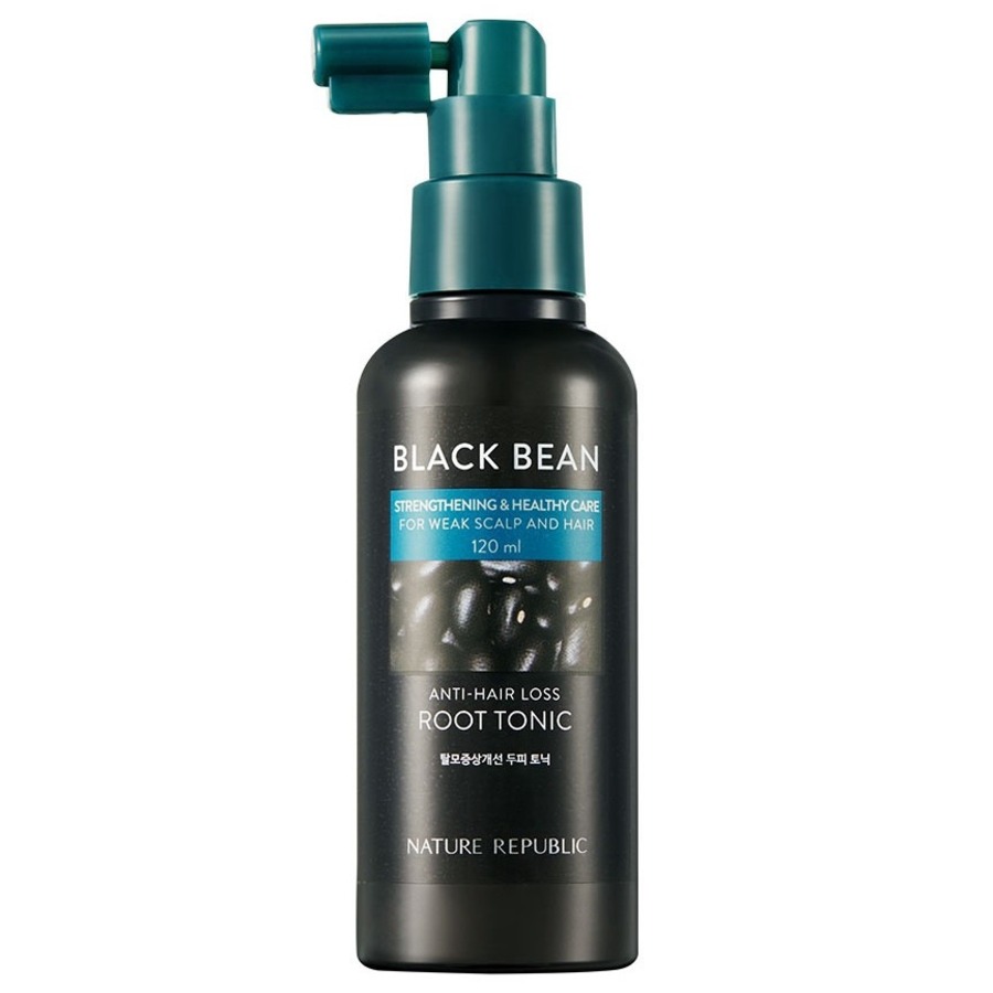 NATURE REPUBLIC Black Bean Anti Hair Loss Root Tonic, 120мл. Nature Republic Тоник для укрепления корней и стимуляции роста волос с экстрактом черной фасоли