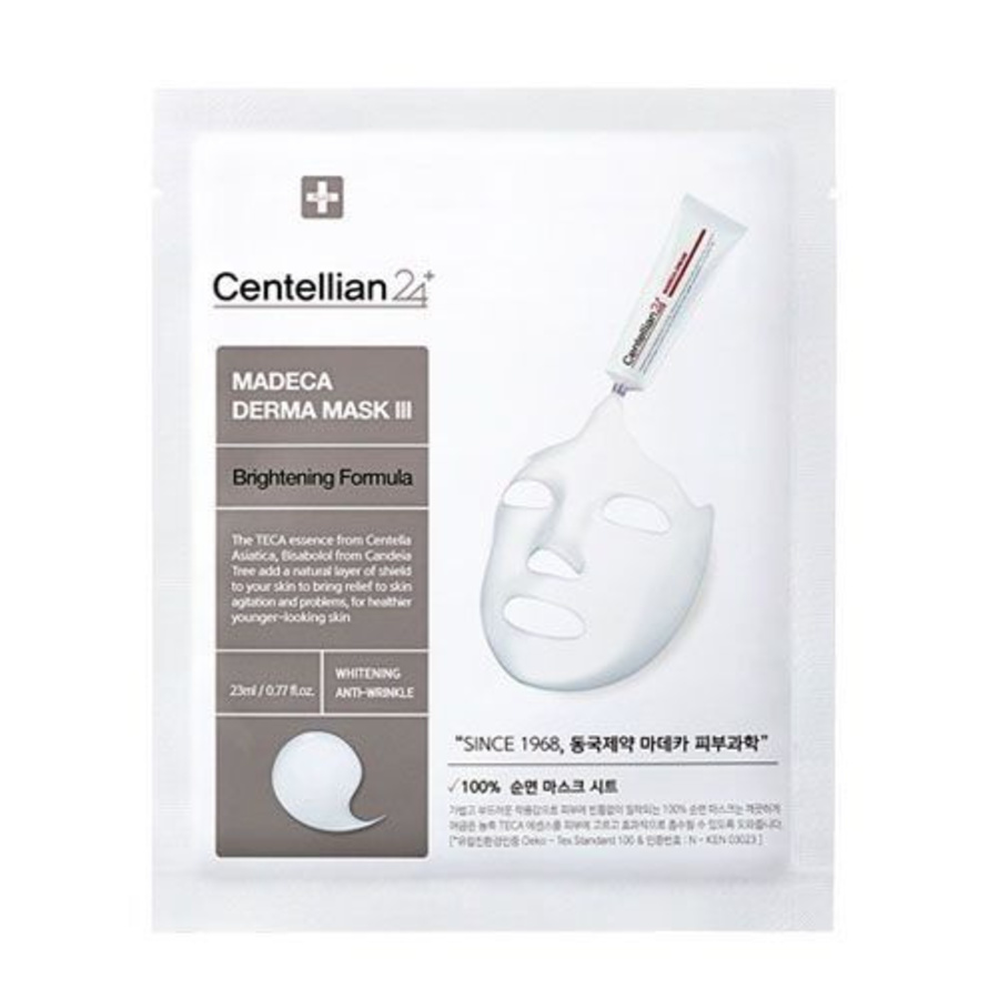 CENTELLIAN24 Маска тканевая для сияния кожи - Centellian24 Madeca derma mask III brightening formula, 25мл