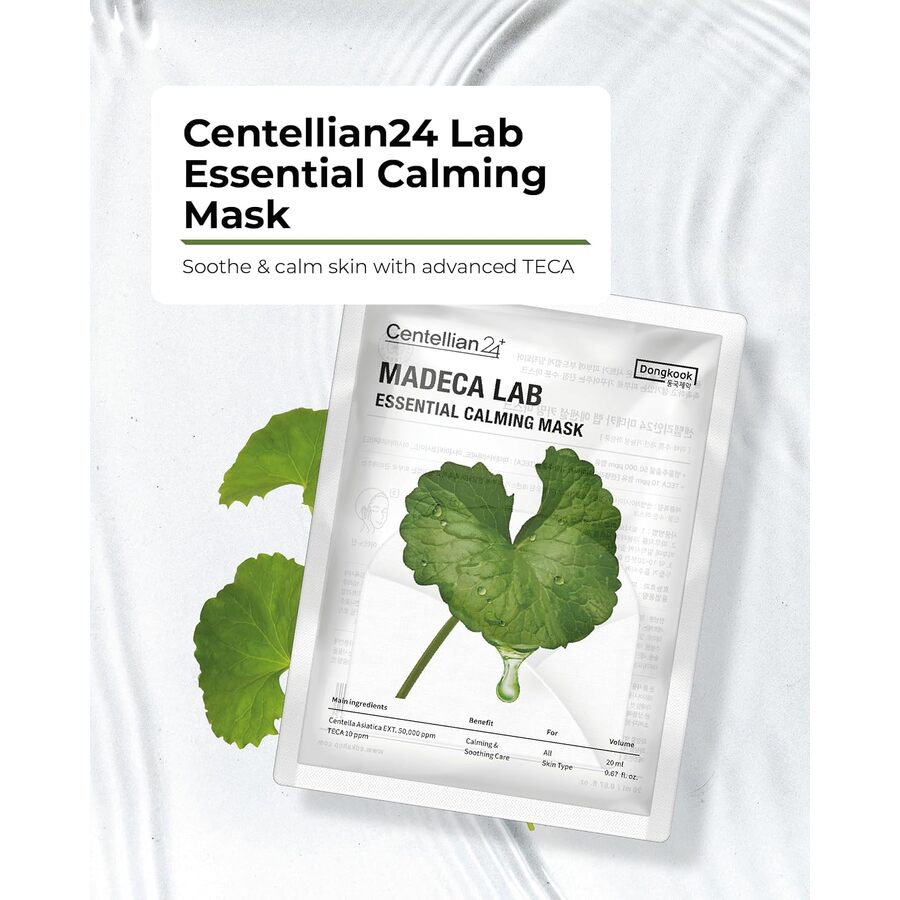 CENTELLIAN24 Маска тканевая успокаивающая - Centellian24 Madeca lab essential calming mask, 20мл