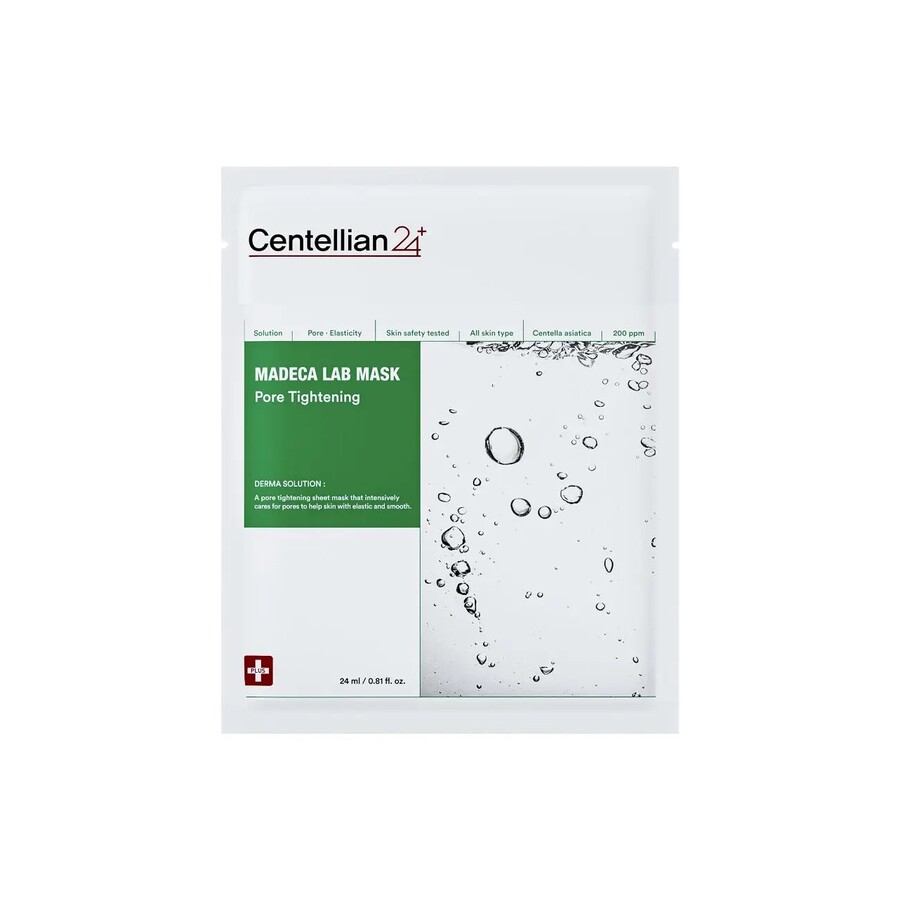 CENTELLIAN24 Маска тканевая для сужения пор -Centellian24 Madeca lab mask pore tightening, 25мл