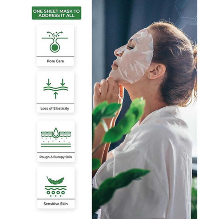 CENTELLIAN24 Маска тканевая для сужения пор -Centellian24 Madeca lab mask pore tightening, 25мл