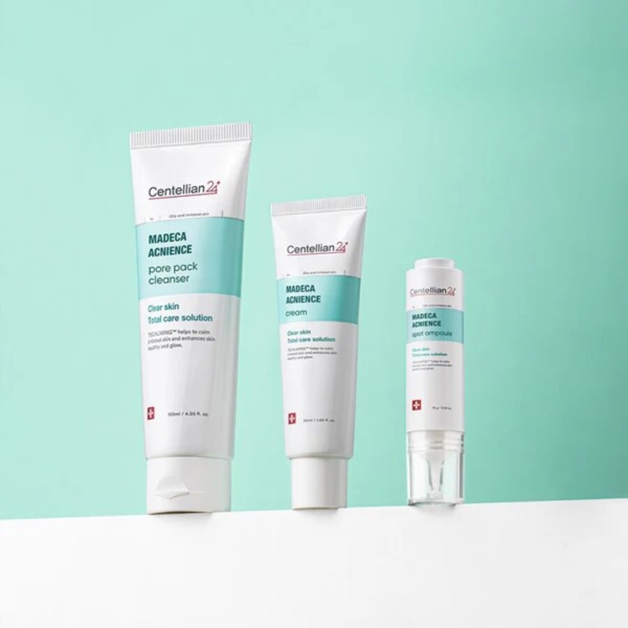 CENTELLIAN24 Экспресс-маска для лица очищающая поры - Centellian24 Madeca acnience pore pack cleanser, 120мл