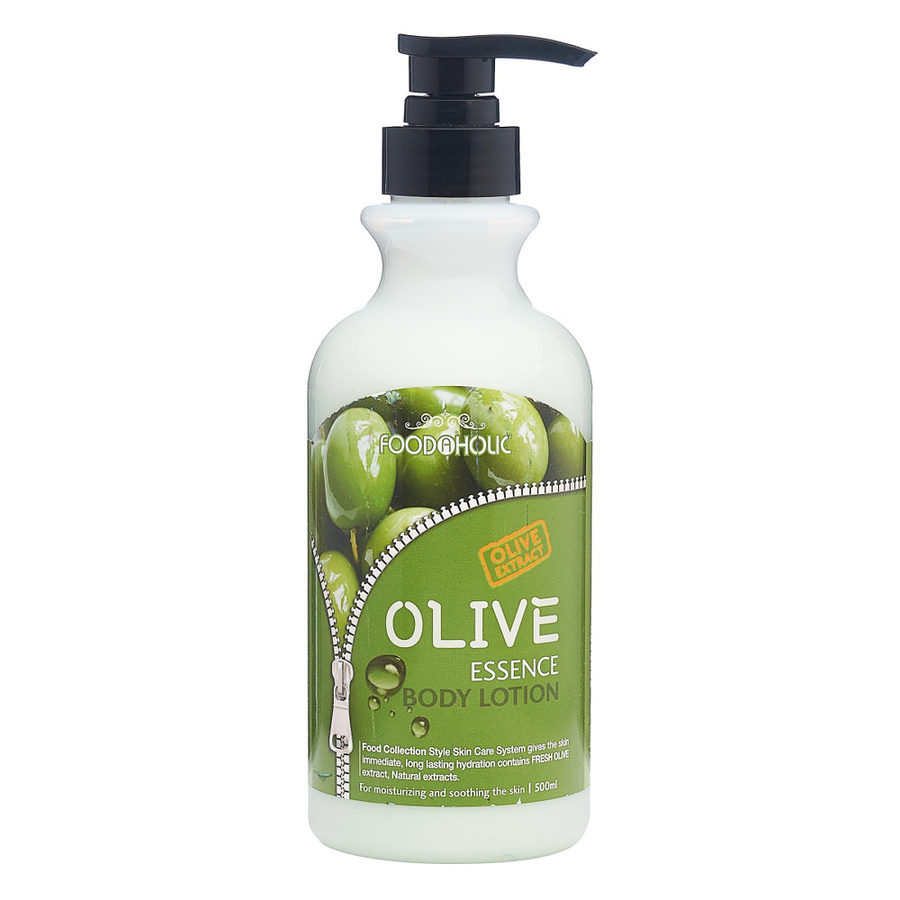 DEOPROCE Лосьон для тела с экстрактом оливы - Deoproce Foodaholic essence body lotion olive, 500мл