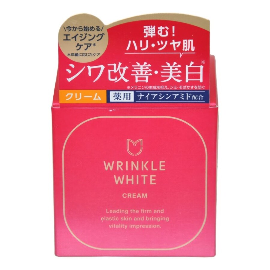 MEISHOKU Крем для лица против морщин (выравнивающий тон кожи) - Meishoku Wrinkle white cream,50г