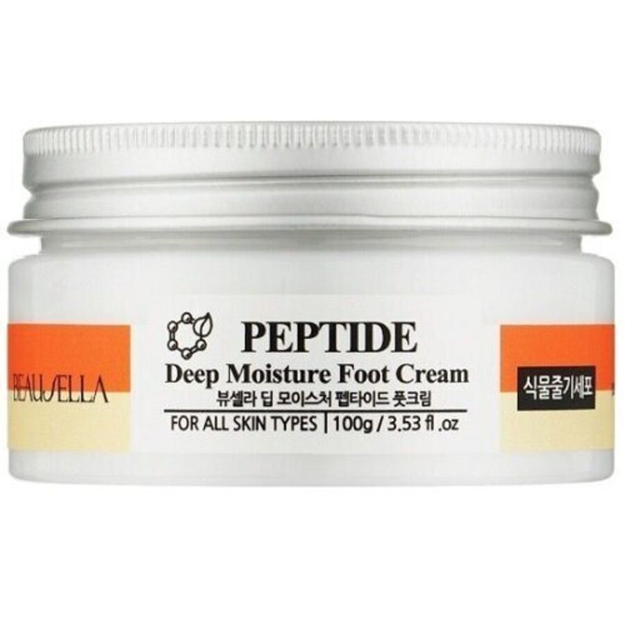 JUNO Крем, увлажняющий для ног с пептидами, Juno Peptide Deep Moisture Foot Cream100 г