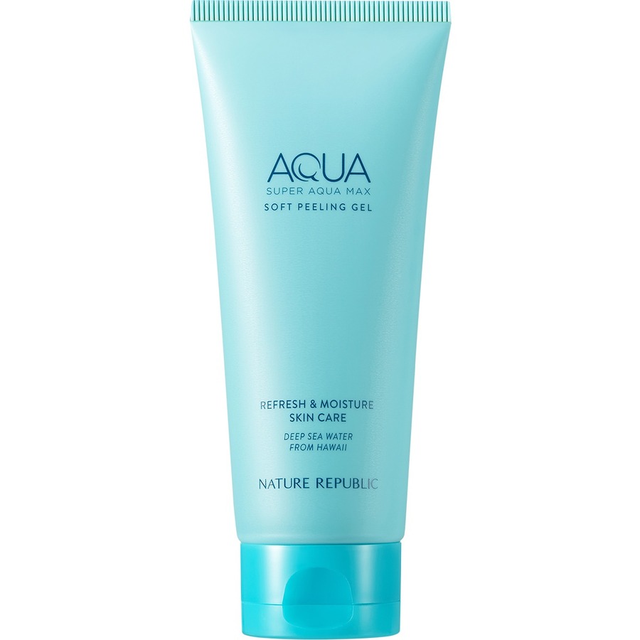 NATURE REPUBLIC Гель-пилинг для умывания мягкий - Nature Republic Aqua super aqua max soft peeling gel, 100мл