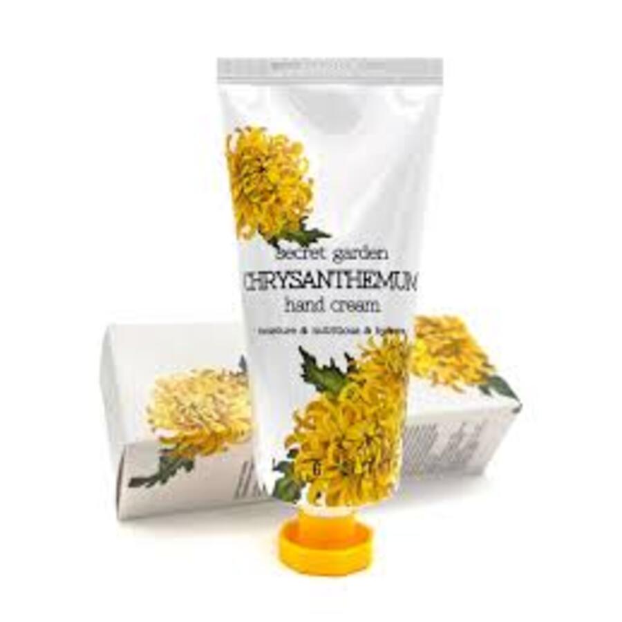 JIGOTT Jigott Крем для рук с экстрактом хризантемы - secret garden chrysanthemum hand cream, 100мл