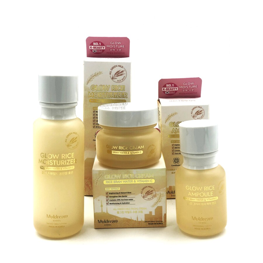 Крем для лица увлажняющий -Muldream All green mild facial cream, 60мл MULDREAM MULDREAM Крем для лица увлажняющий -Muldream All green mild facial cream, 60мл