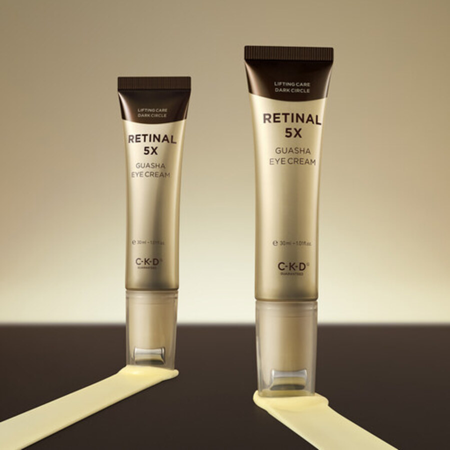 CKD Крем для кожи вокруг глаз омолаживающий с роликом - CKD Retinal 5x guasha eye cream, 30 мл