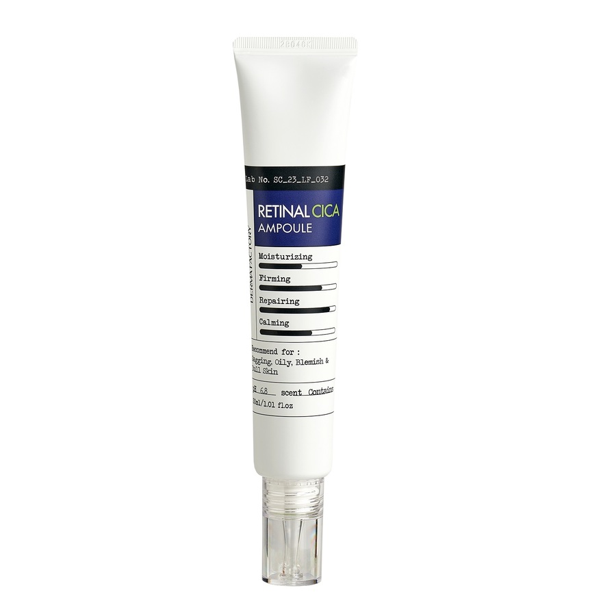 DERMA FACTORY Ампула укрепляющая с ретиналем и центеллой - Retinal cica ampoule, 30млDerma Factory