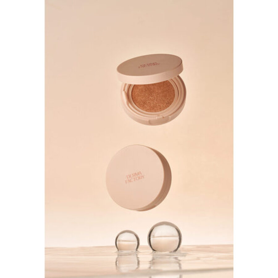 DERMA FACTORY Кушон веганский с коллагеном - Vegan collagen cushion no. 21 SPF50+P++++, 15гDerma Factory