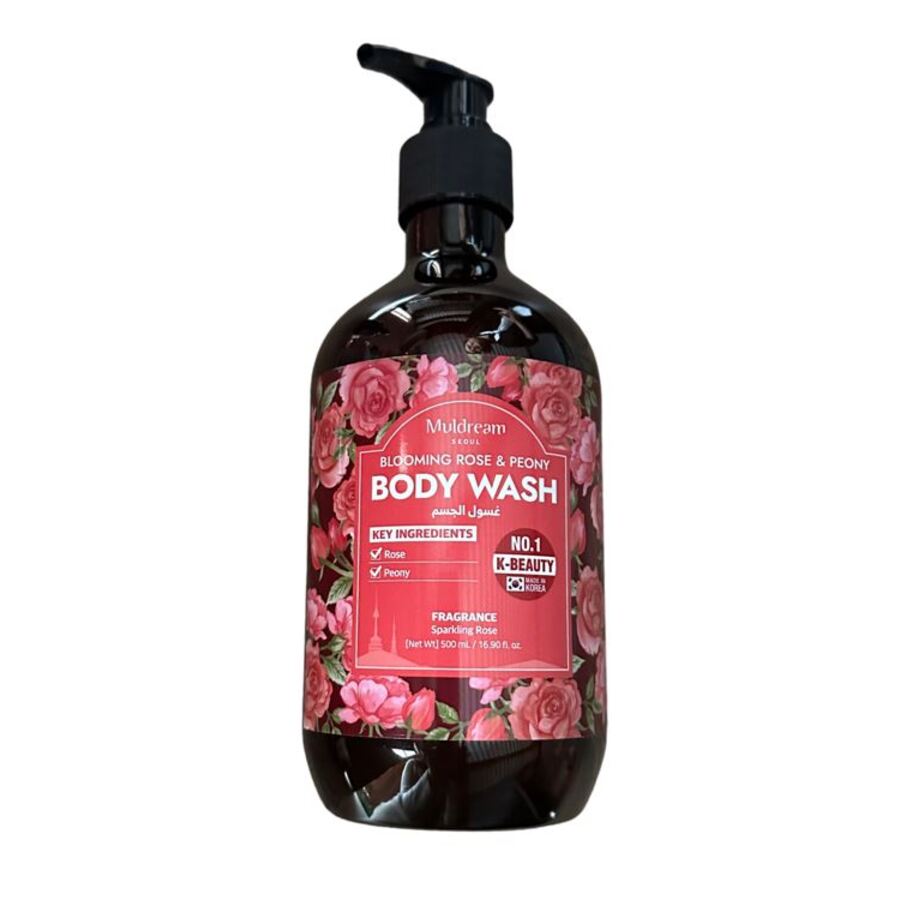 MULDREAM Гель для душа «бархатная роза и пион» - Muldream Blooming Rose & Peony BodyWash, 500мл