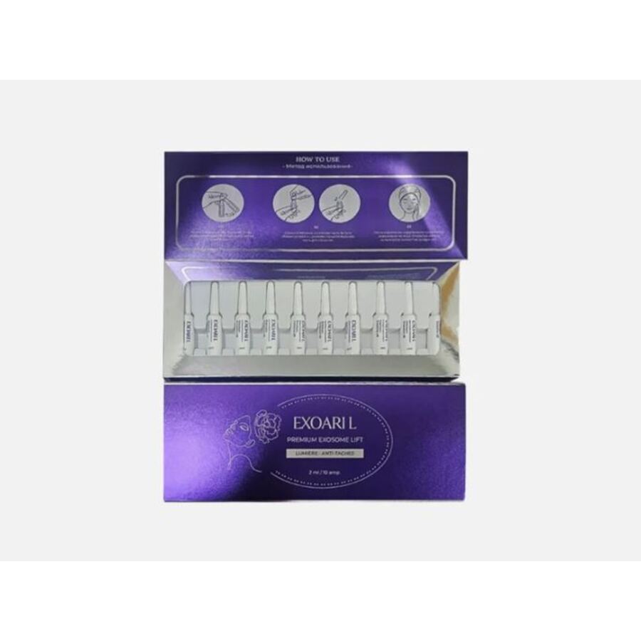EXOARIL EXOARIL Сыворотка ампульная омолаживающая с экзосомами - Premium Exosome Lift, 2*10мл