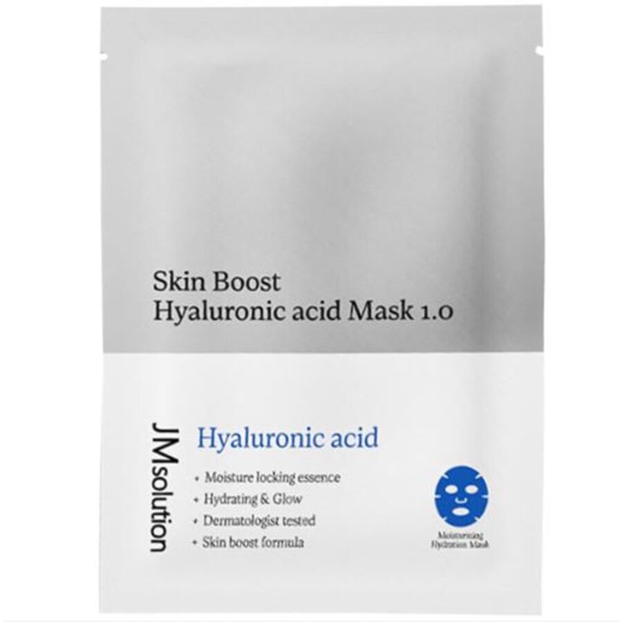 JM SOLUTION JMsolution Маска тканевая с гиалуроновой кислотой-Skin Boost Hyaluronic Acid Mask 1.0, 30мл