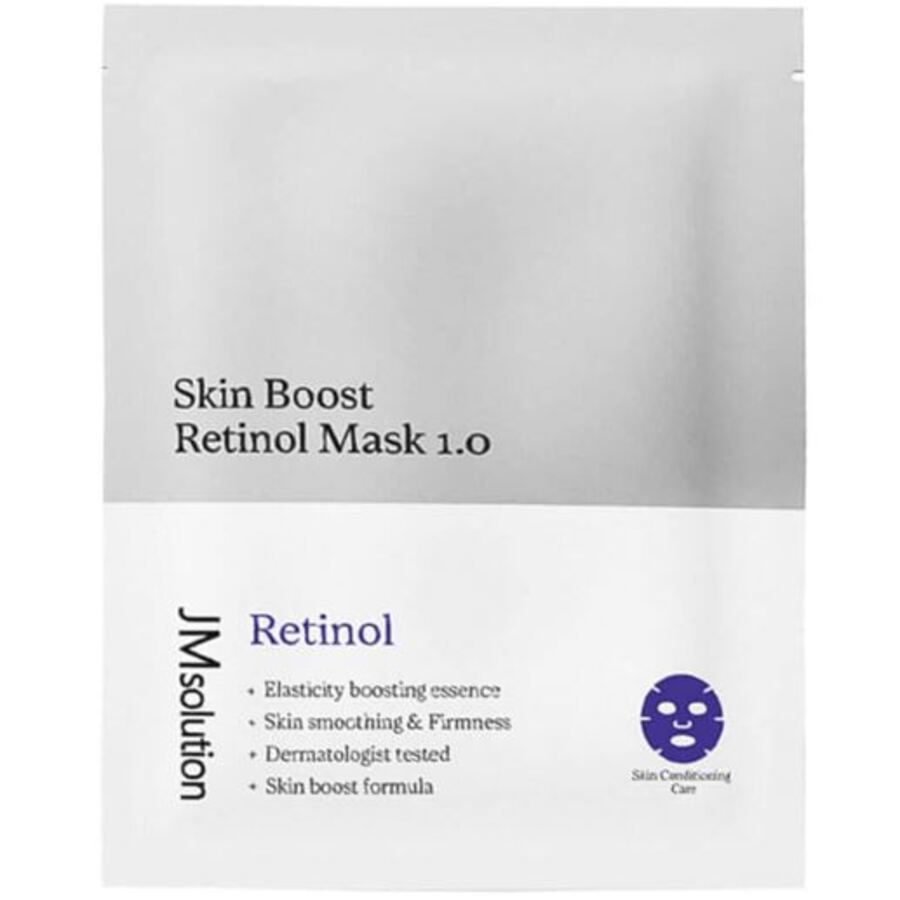 JM SOLUTION JMsolution Маска тканевая с ретинолом-Skin Boost Retinol Mask 1.0, 30мл