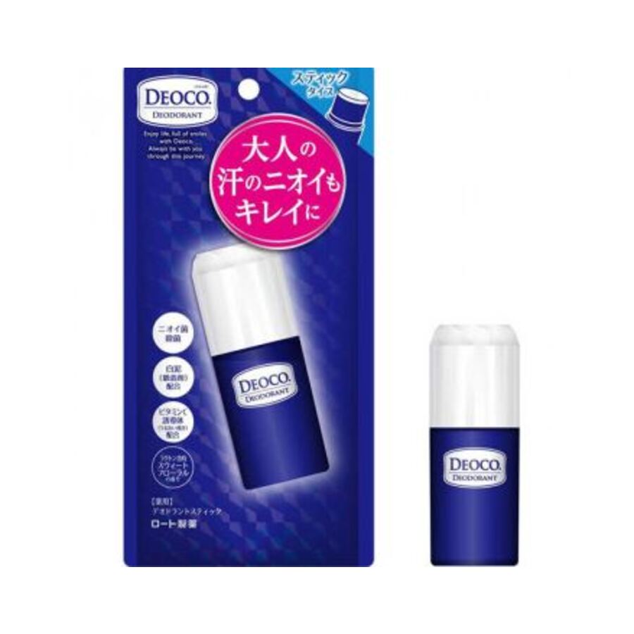 ROHTO Дезодорант-стик, со сладким цветочным ароматом - Rohto Deoco Deodorant Stick, 13г.