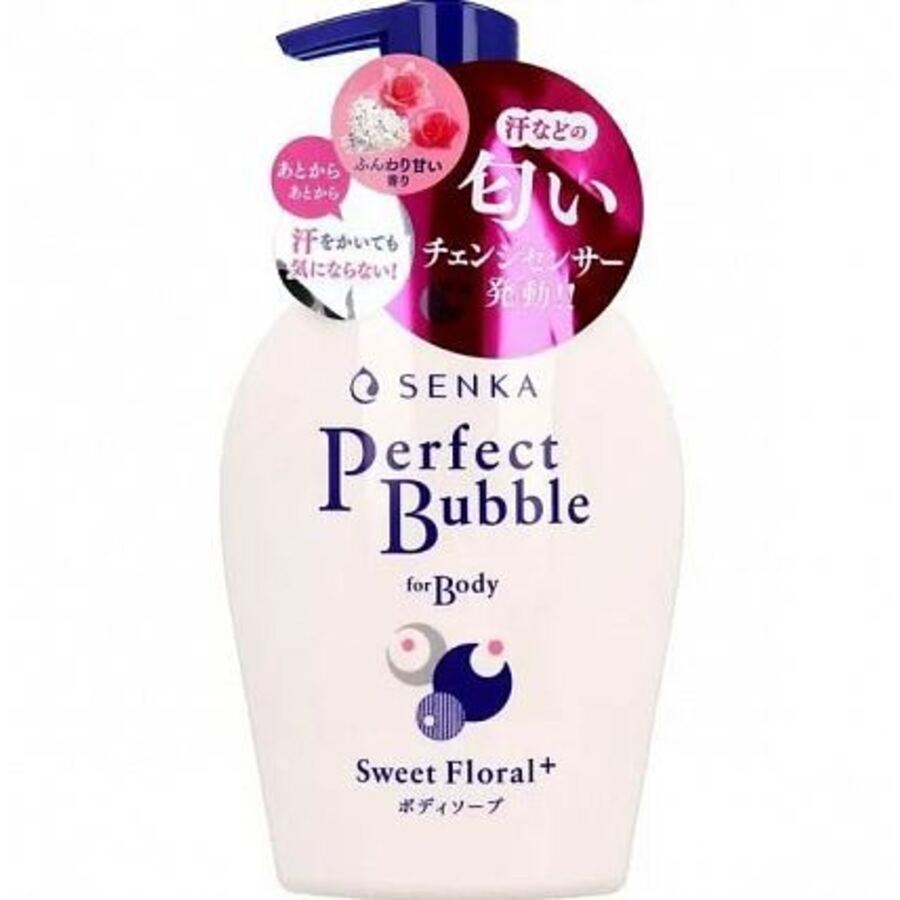 undefined Мыло жидкое дезодорирующее для тела,с цветочным ароматом-FineToday Senka Perfect Bubble forBody,500г