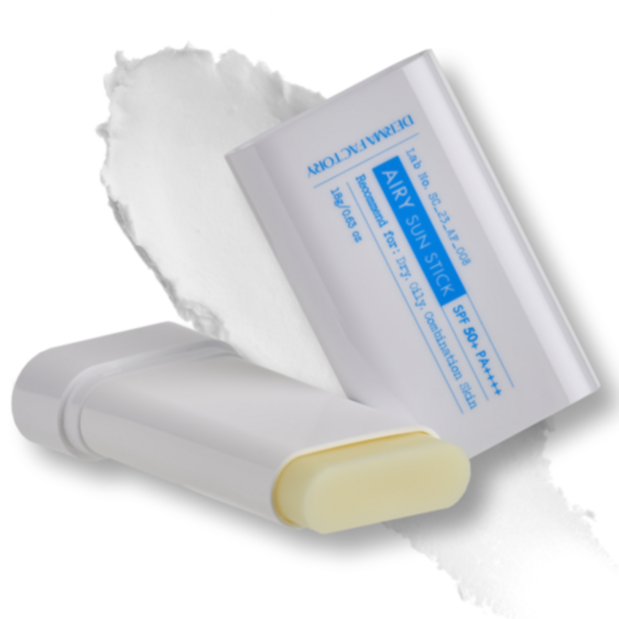 DERMA FACTORY Стик для лица солнцезащитный легкий - Airy sun stick, 18г Derma Factory