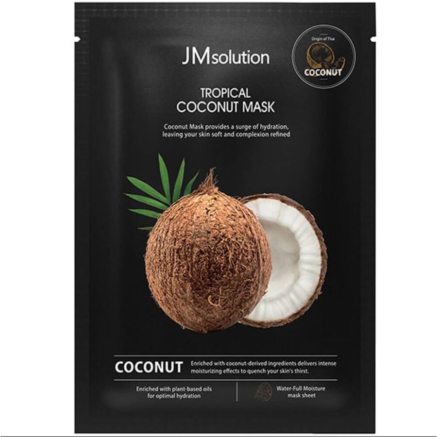 JM SOLUTION JMsolution Тканевая маска с кокосом - Tropical coconur nask, 30 мл