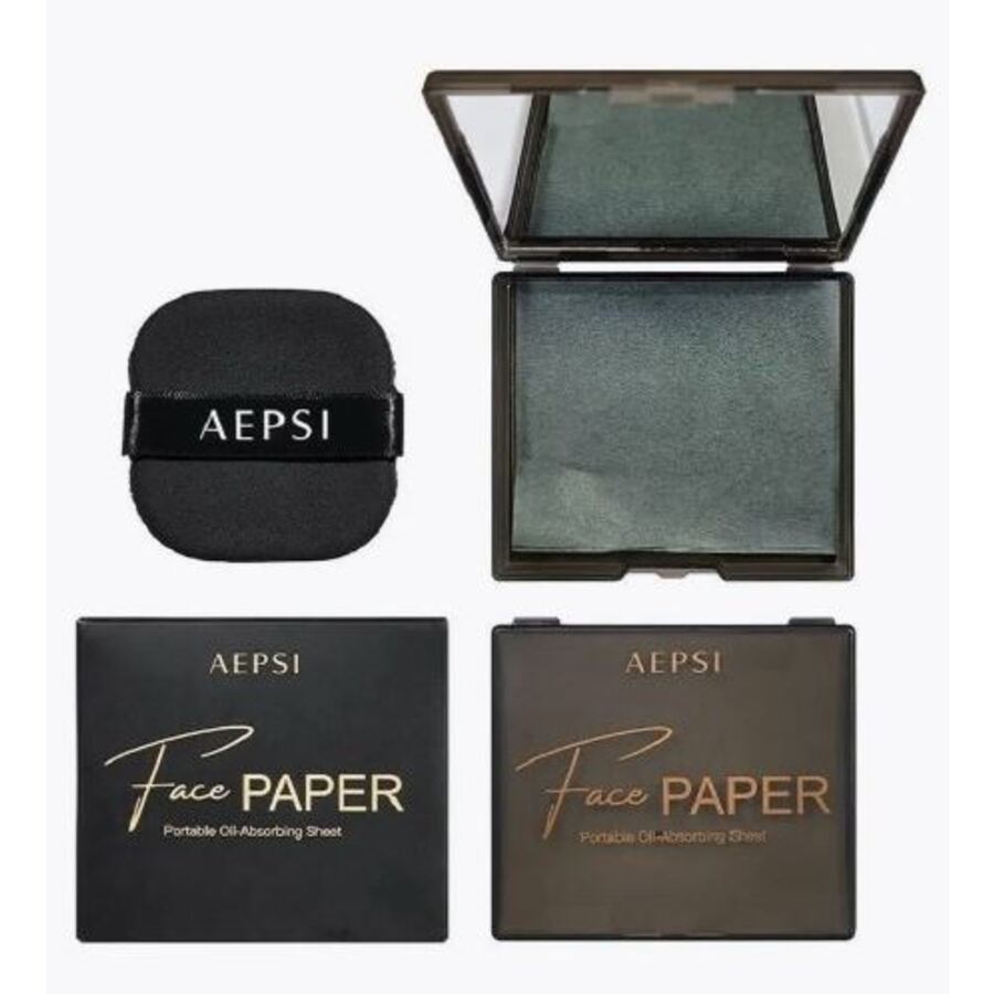 FARRES Farres Матирующие салфетки cо спонжем, Пыльная роза - Fase Paper,100 шт