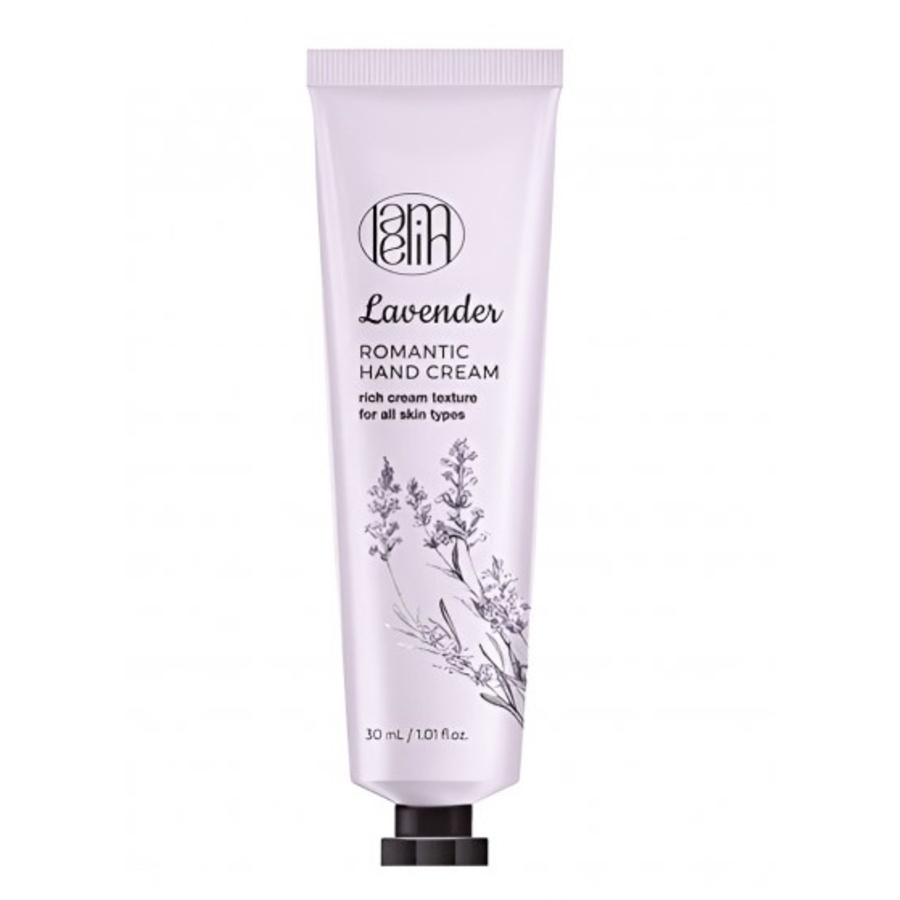 Lamelin Крем для рук c экстрактом лаванды -Lamelin Romantic Hand Cream Lavender, 30ml