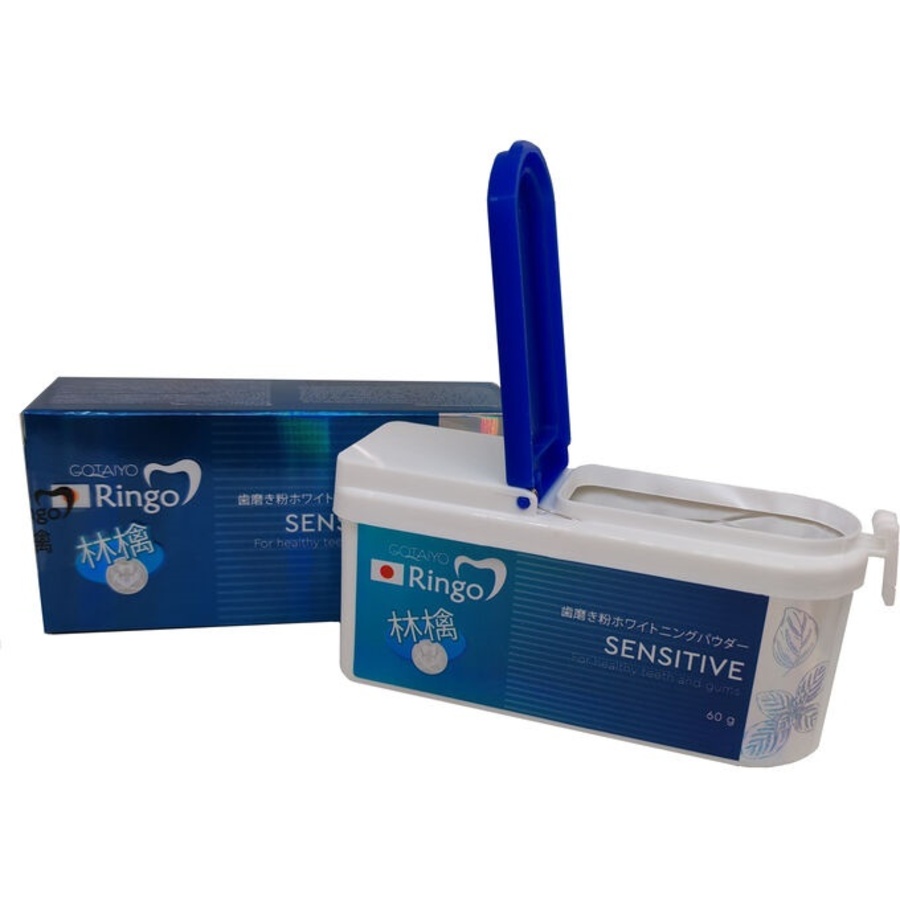 GOTAIYO Зубной порошок отбеливающий - Gotaiyo Ringo Anti-tobacco,60г