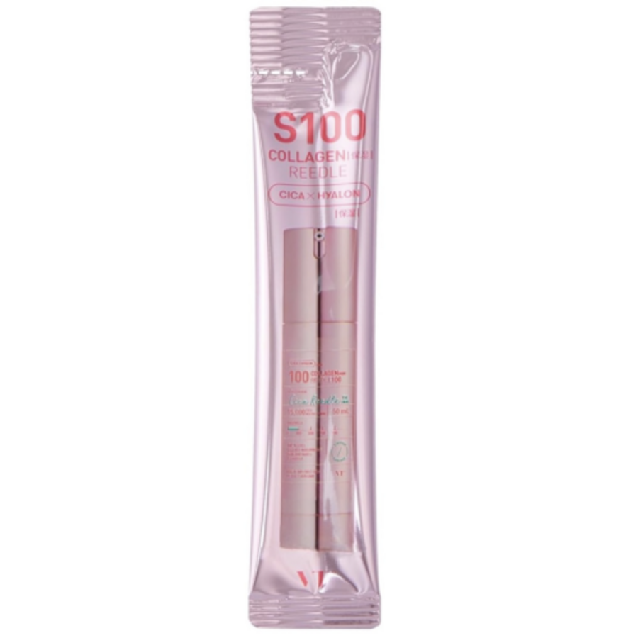 Vt Cosmetics Бустер-сыворотка с микроиглами и коллагеном -VT Cosmetics Collagen Reedle Shot 100 Stick 2 ml