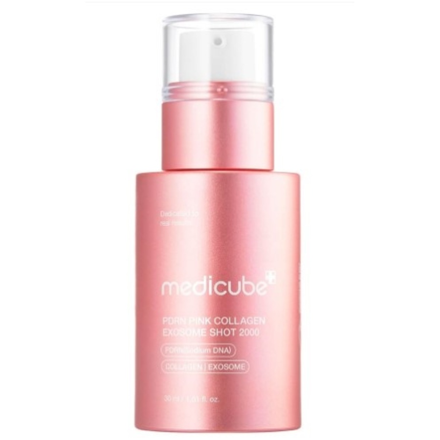 Medicube Сыворотка омолаживающая с микроиглами - Medicube PDRN Pink Collagen Exosome Shot Serum 2000, 30мл