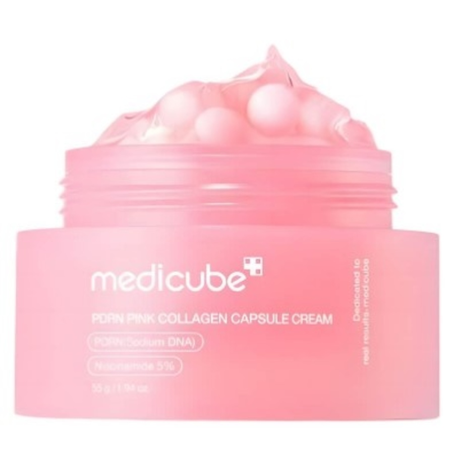 Medicube Крем капсульный увлажняющий - Medicube PDRN Pink Collagen Capsule Cream, 55г