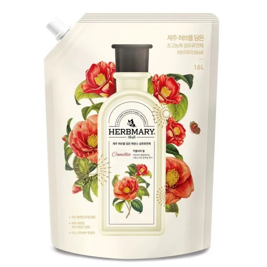 KERASYS Кондиционер для белья Камелия з/б, 1,6 л KERASYS Herbmary