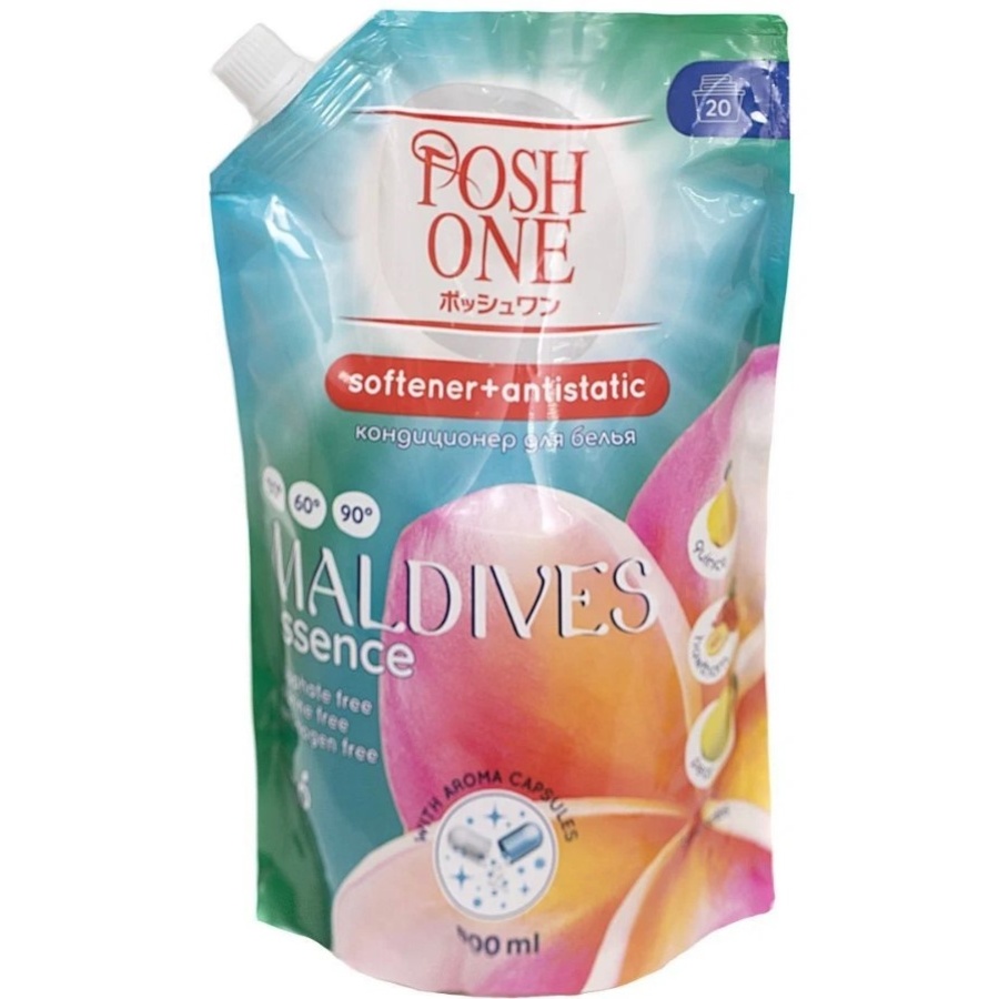 undefined Кондиционер для белья - Maldives Essence з/б, 800 мл Posh One