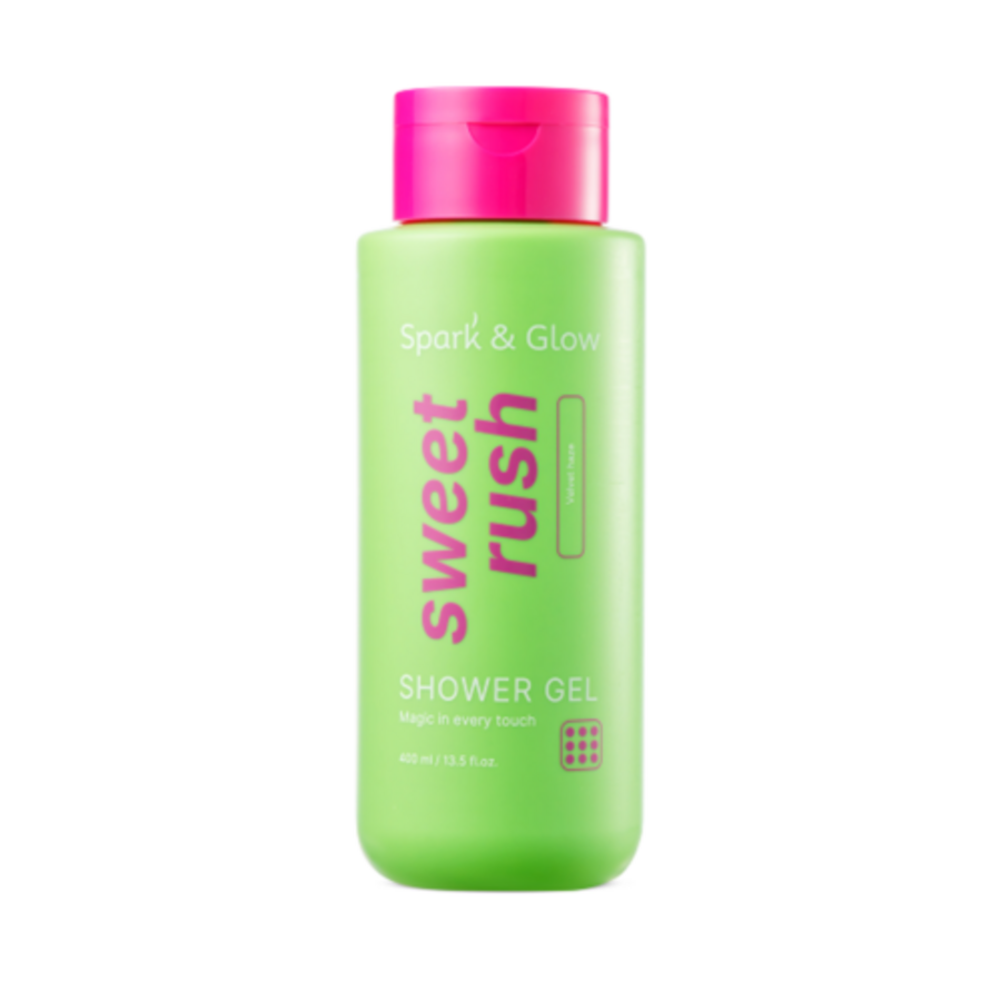 Spark&Glow Гель для душа с экзотическим ароматом - Spark&Glow Body wash velvet haze scent, 400 мл