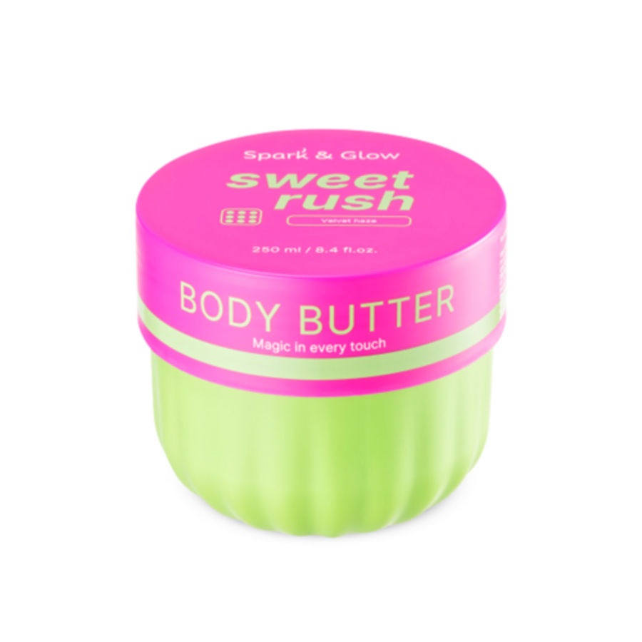 Spark&Glow Баттер для тела с экзотическим ароматом - Spark&Glow Body butter velvet haze scent, 250 мл