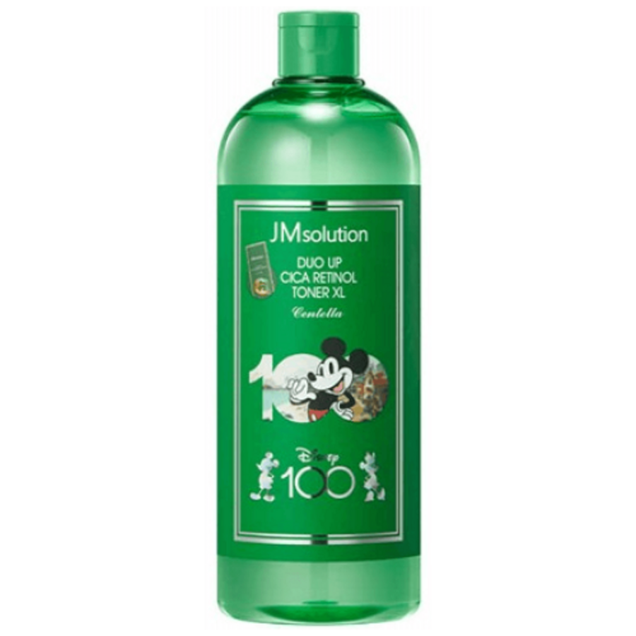 JM SOLUTION Успокаивающий тонер для лица с центеллой JM SOLUTION DUO UP CICA RETINOL TONER XL DISNEY100