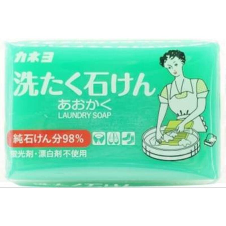 KANEYO Хозяйственное мыло для удаления загрязнений с воротничков KANEYO SOAP Aokaku Laundry Soap