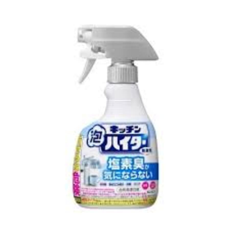 KAO Кухонный отбеливатель пенка-спрей, без запаха, 400мл. KAO Kitchen Haiter Handy Spray