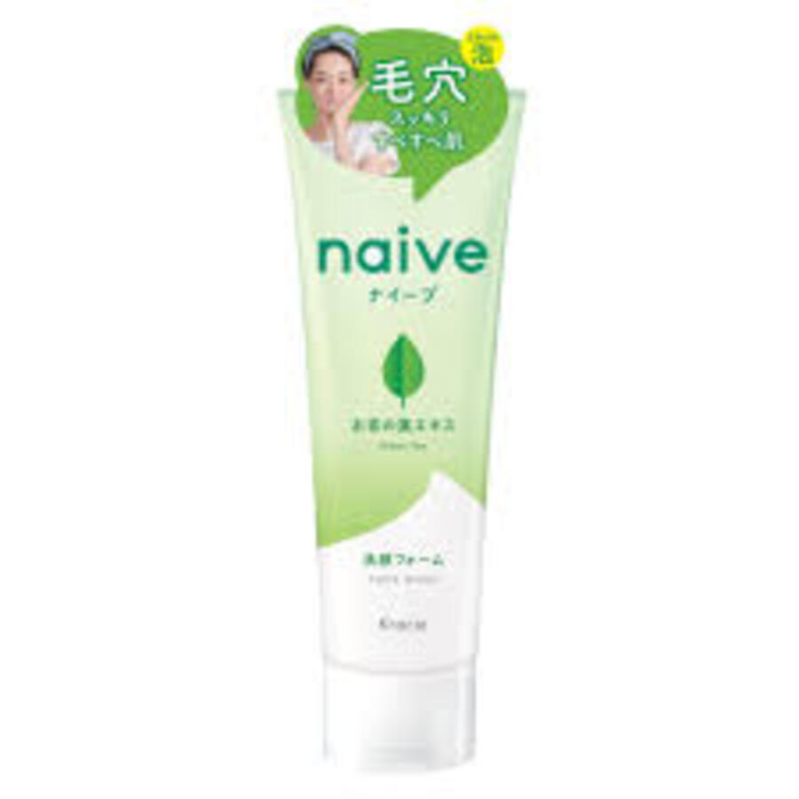 KRACIE Пенка для умывания с экстрактом чайного листа Naive, 200гр Kracie