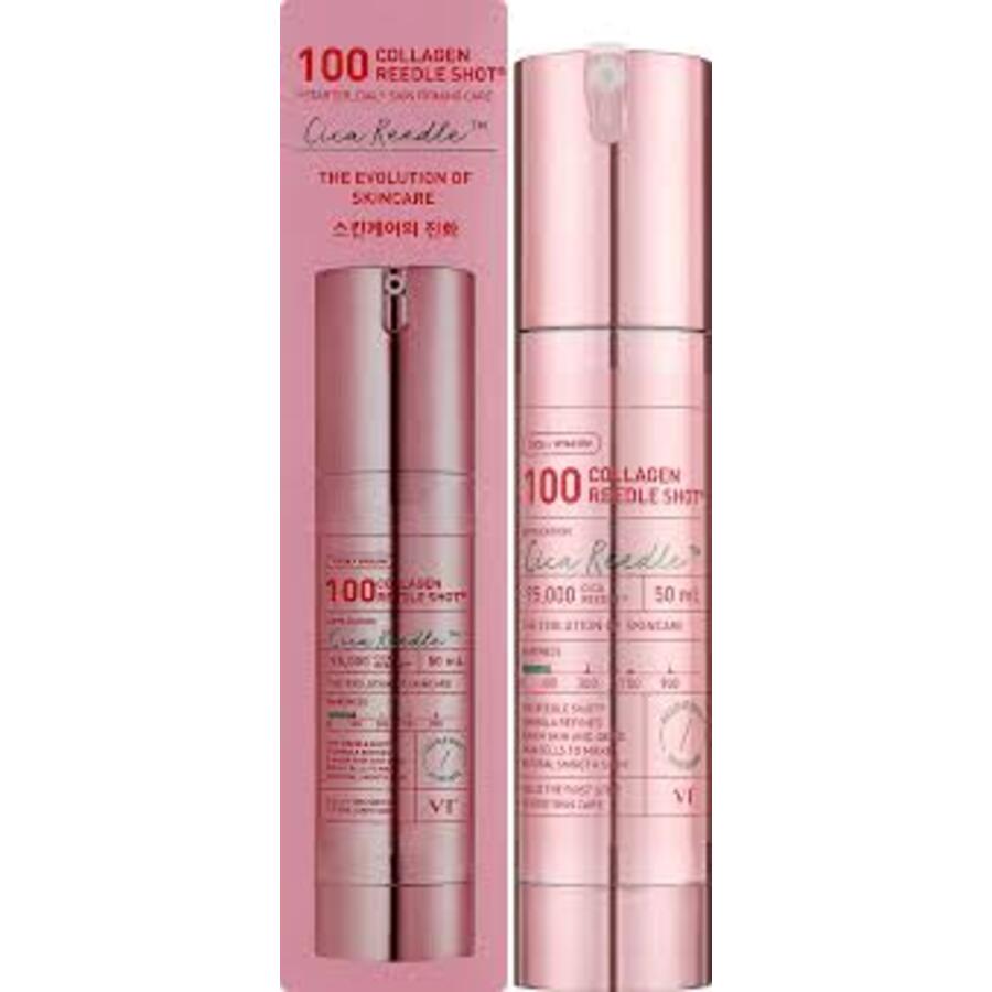 Vt Cosmetics Бустер-сыворотка с микроиглами и коллагеном VT Cosmetics Collagen Reedle Shot 100, 50ml