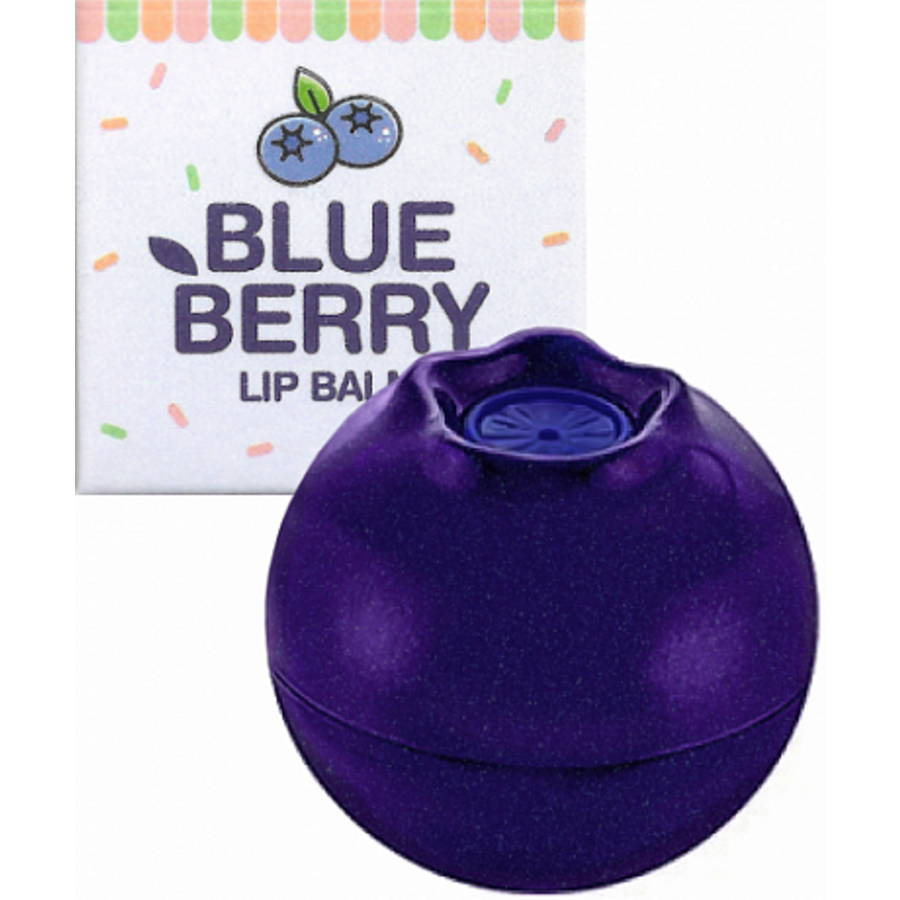 PRETTY SKIN Питательный бальзам для губ Черника -Pretty Skin Lip Balm Blueberry 9g