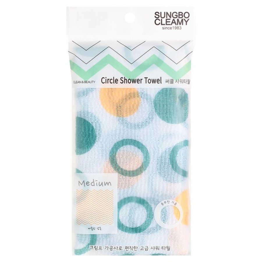 undefined Мочалка (28х95) Circle Shower Towel 1шт SB CLEAN&BEAUTY