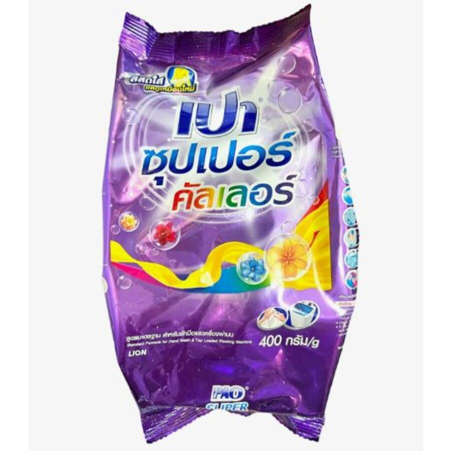 LION Концентрированный стиральный порошок Pao 400гр. для цветного белья LION