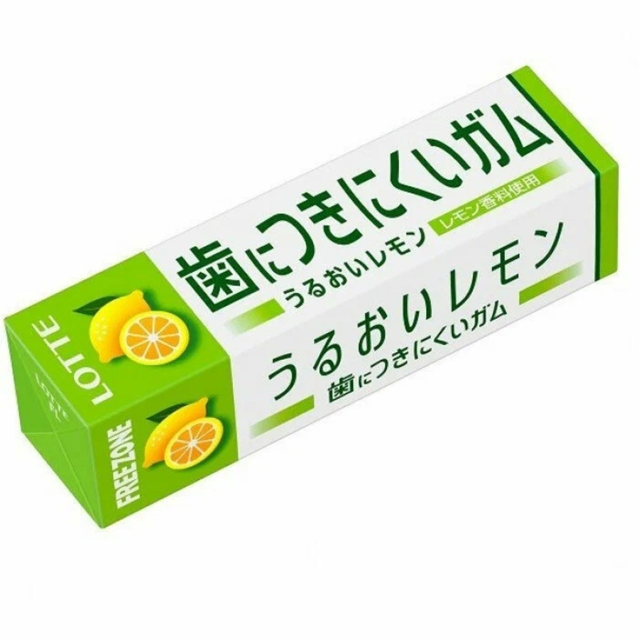 LOTTE Жевательная резинка "Фри Зон" Лимон пластинки 25,2г (15)*20 Lotte